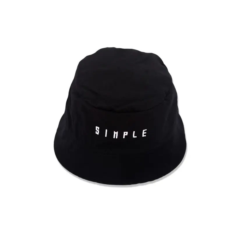BUCKET DUPLAFACE SIMPLE LINES RETRO BLACK