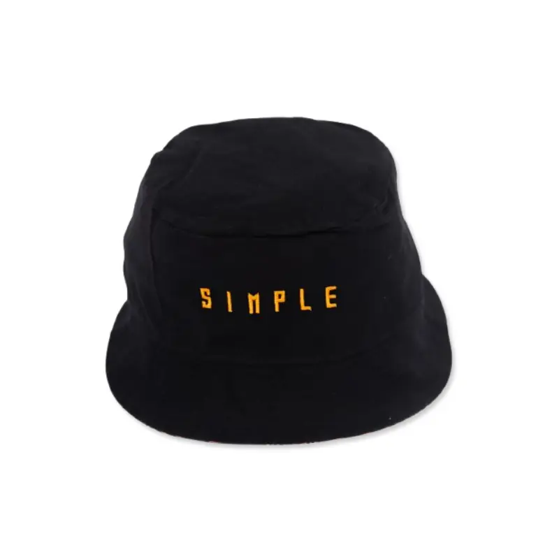 BUCKET DUPLAFACE SIMPLE LINES RETRO YELLOW