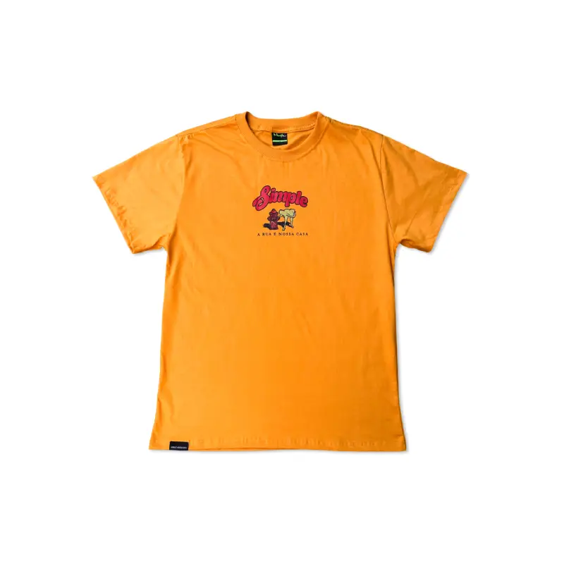CAMISETA SIMPLE CARAMELO