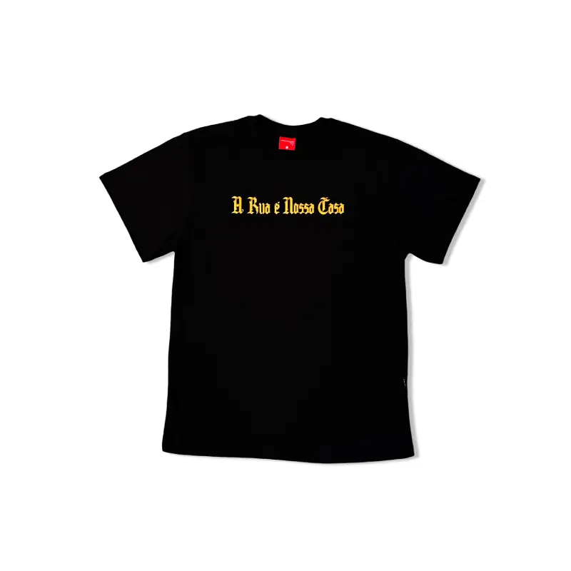 CAMISETA SIMPLE A RUA E NOSSA CASA SILKADA