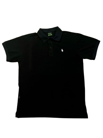 PCT CAMISETA  SIMPLE GOLA POLO BLACK