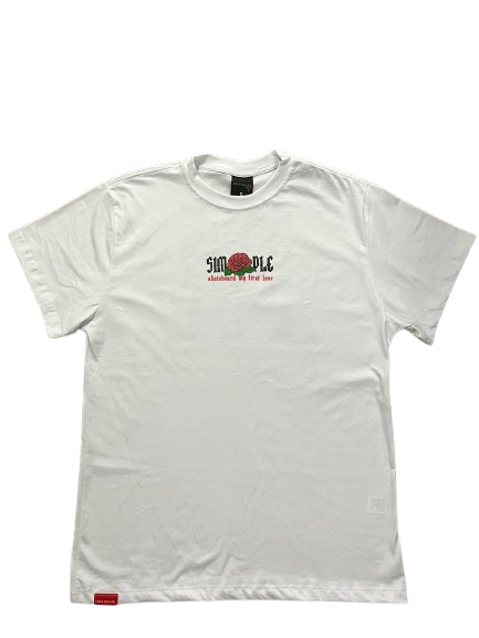 PCT CAMISETA SIMPLE FLOWERS (04 UNIDADES)