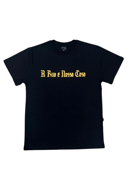 CAMISETA SIMPLE A RUA E NOSSA CASA SILKADA